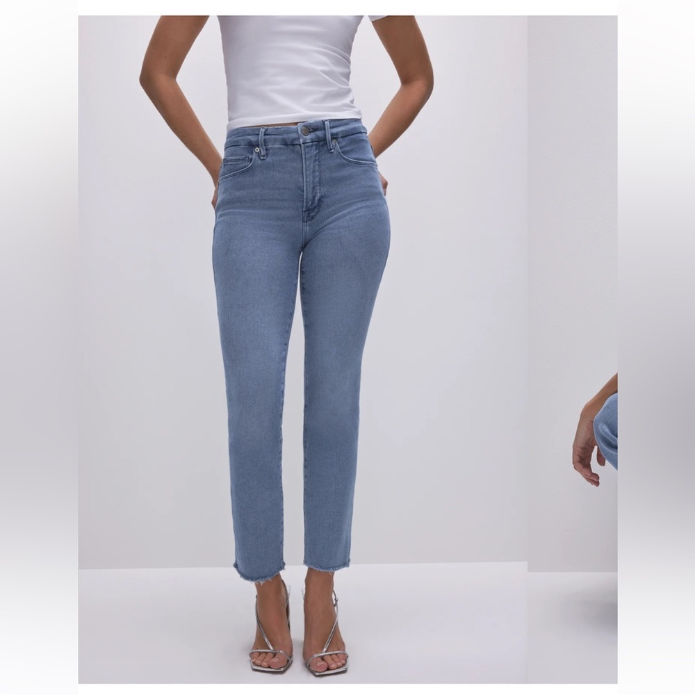 Good American Good Legs Straight Jeans NEW WITHOUT TAGS Size 0/25